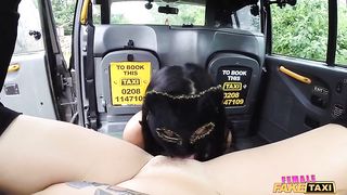 Female Fake Taxi - Lesbian fucking wild