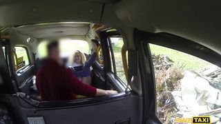 Fake Taxi -  Taxi driver fries a girl and cum on a bust HD 720