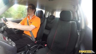Fake Driving School - Fucking with amazing girl during a driver license exam HD 720