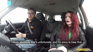 Fake Driving School - Redhead MILF have some fuck HD 720