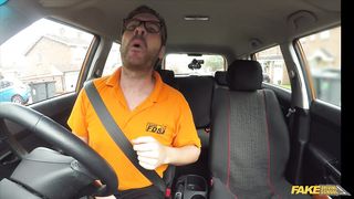 Fake Driving School - Girl sucked herself a good discount HD 720