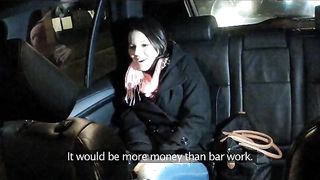 FakeTaxi Cute young girl must pay her way