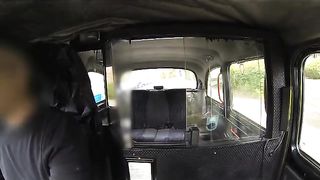 FakeTaxi Young horny girl in backseat surprise