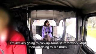 FakeTaxi Horny daddies girl loves the cock