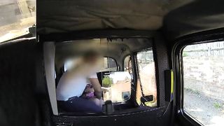 FakeTaxi Dark hair and big natural tits takes a good hard fucking