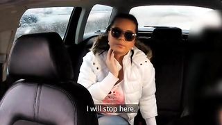 FakeTaxi Hot 19 year old in taxi cab scam