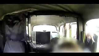FakeTaxi Gorgeous blonde in sex bribe