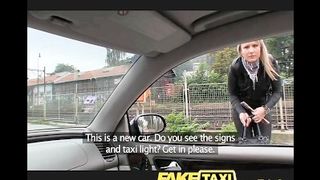 FakeTaxi Posh blonde falls for my out of gas trick | fakedriver