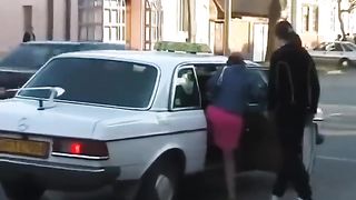 busty teen picked for backseat fuck