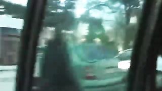 busty teen picked for backseat fuck