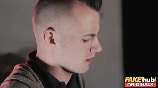 FAKEhub John Fake Taxi has orgy with Mom her Step-Son and young girlfriend