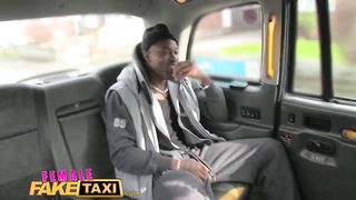 Female Fake Taxi Big black cock fucks horny drivers swollen pussy