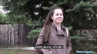 Public Agent Wet Russian Spreads Legs For Cash