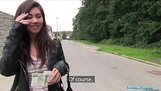 Public Agent Asian cutie fucked by a stranger for money