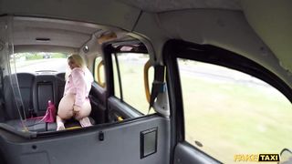 Fake Taxi Lana Harding has her pussy drilled all over the backseat