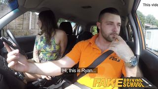 Fake Driving School Ava Austen Gets Cum-pensation from Max Deed's Cock