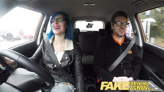 Fake Driving School Anal Sex in POV Glory