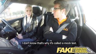 Fake Driving School Naughty learner gets a deep creampie from driving teacher