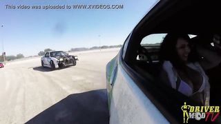 HOT RUSSIAN MODEL IN DRIFT CAR | fakedriver