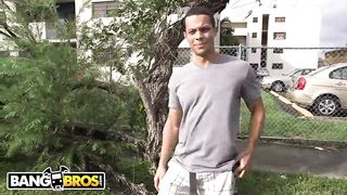 BANGBROS - Latina Rose Monroe Gets Her Venezuelan Big Ass Fucked On The Bang Bus