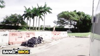 BANGBROS - PAWG Abella Danger Fucks Random Dudes On The Reverse Bang Bus