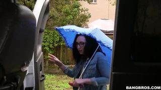 Scarlett's wild ride on the infamous Bang Bus (bb14917)