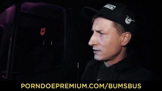 BUMS BUS - Halloween banging in the bus with alternative German babe Jezzicat