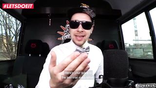 Blonde Tourist-Girl need to fuck on the way to the airport (Blanche Bradburry)