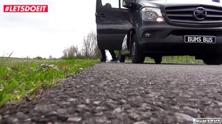 LETSDOEIT - German MILF Picked Up and Fucked in the Bus