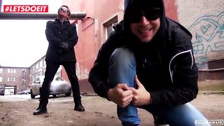 Big Booty Teen Girl Takes A Ride On The Bums Bus