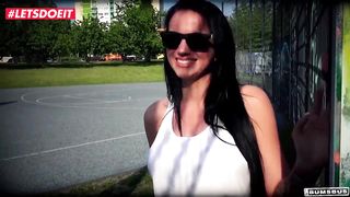 Stunning German Cam Girl Squirts in the Bums-Bus (Jolee Love)