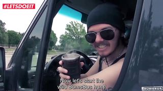 LETSDOEIT - Amateur German Milf Picked Up and Fucked In the Van