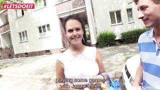 LETSDOEIT - Amateur German Milf Picked Up and Fucked In the Van