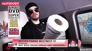 LETSDOEIT - German Milf Seduced and Fucked in the Bus
