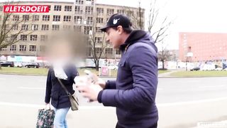 LETSDOEIT - German Milf Seduced and Fucked in the Bus