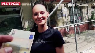 LETSDOEIT - Hot German Milf Fucks Stranger In a Van For Money