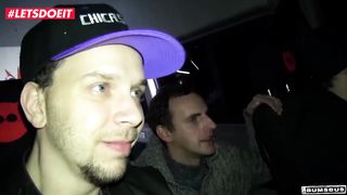 LETSDOEIT - German BBW Picked Up And Fucked In The Sex Bus