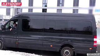 LETSDOEIT - Bootylicious German Teen Takes Rough Fucking In The Van