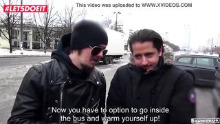 LETSDOEIT - Bootylicious German Teen Takes Rough Fucking In The Van