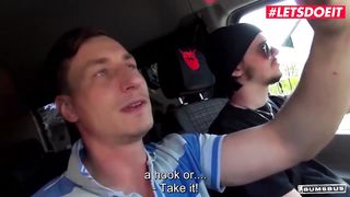 LETSDOEIT - Blue-Eyed German Blonde Fucked In The Sex Toys Warehouse