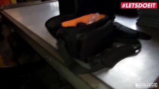 LETSDOEIT - Super Hot German Teen Fucked Hard In The Sex Bus