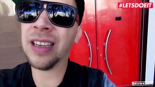 LETSDOEIT - German Babe Vinna Reed Having Hot Sex In The Van