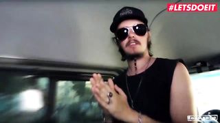 LETSDOEIT - German MILF With Big Tits Dacada Fucks Hard On Traffic