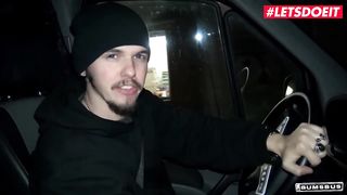 LETSDOEIT - Big Titty Beautiful MILF Wife Fucks In The Bus - Mira Grey