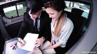 VIP SEX VAULT - Czech school girl Cindy Shine gets fucked by horny chauffeur