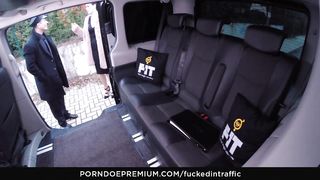 VIP SEX VAULT - Ukrainian babe Sarah Highlight fucked hard in car backseat