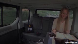 VIP SEX VAULT - Czech babe Angela Christin gets banged in outdoor car sex