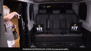 VIP SEX VAULT – FFM threeway with blonde sex bomb Jarushka Ross