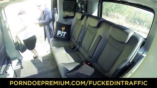 VIP SEX VAULT - Czech redhead babe Aralyn gets banged by taxi driver