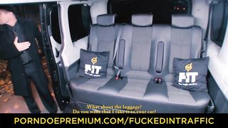 VIP SEX VAULT - Exhibitionist teen babe Daphne Klyde gets banged by taxi driver